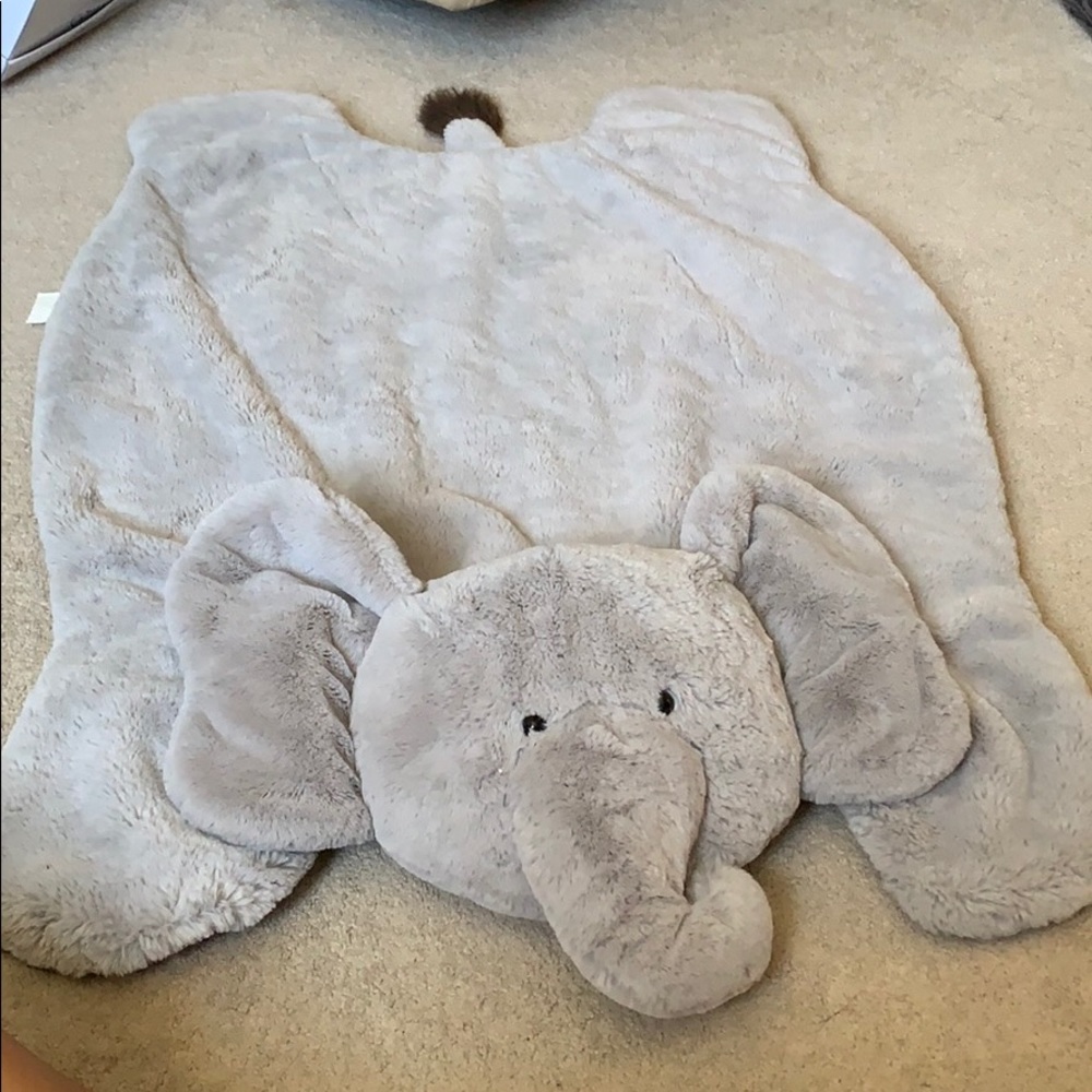 Pottery Barn Kids Elephant plush play mat